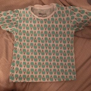 June and January Mint Ice Cream Tee